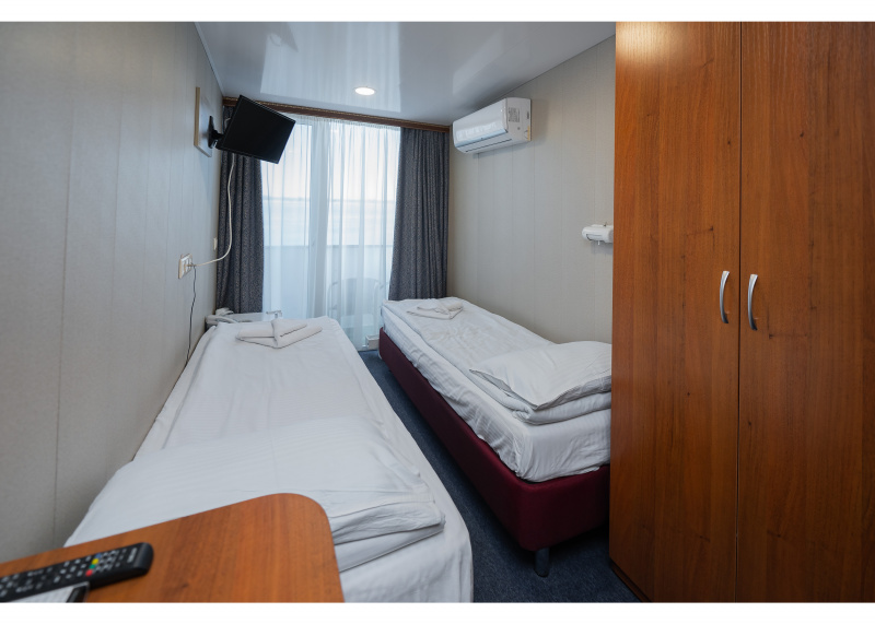 Категория 2K - 2-местная с балконом (средняя палуба)