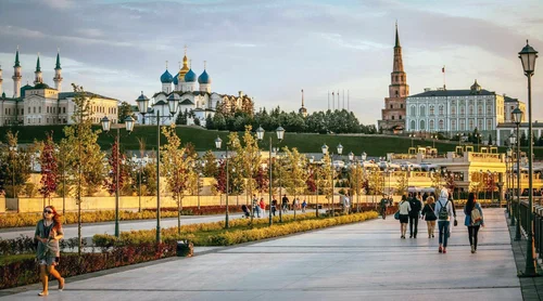 Казань. Кремлёвская набережная